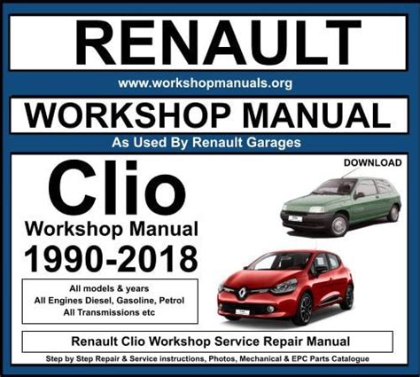 Read Renault Clio And Megane Free Serviceworkshop Manual Troubleshooting Guide 