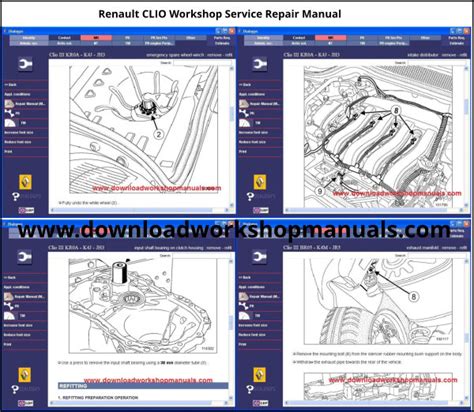 Read Online Renault Clio Maintenance Manual 