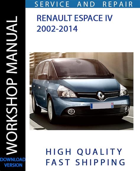 Read Renault Espace Iv Workshop Manual Yongguore 