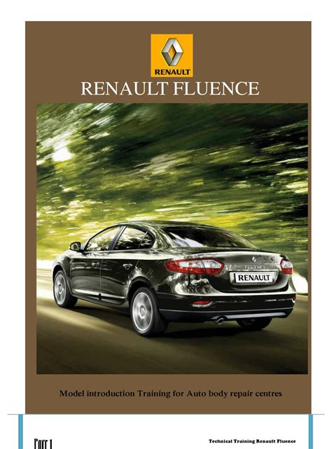 Read Online Renault Fluence User Guide 