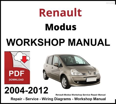 Download Renault Modus Repair Guide 