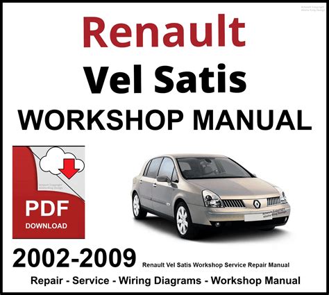 Full Download Renault Vel Satis Workshop Manual 