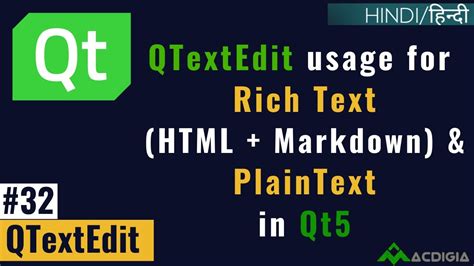 render text qt example
