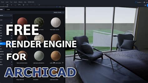 rendering engines for archi cad