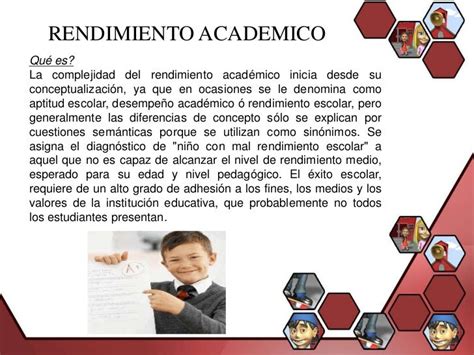 rendimiento academico definicion pdf
