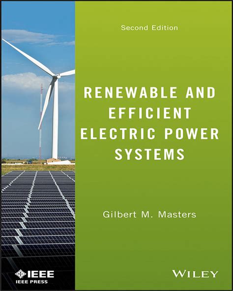 Renewable And Efficient Electric Power Systems Solution