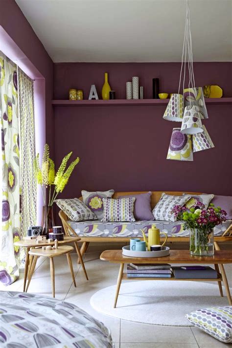 Renk Kombinleri Dekorasyonda Mor Tonları Nasıl Kullanılır Purple Warna Violet Tua - Warna Violet Tua
