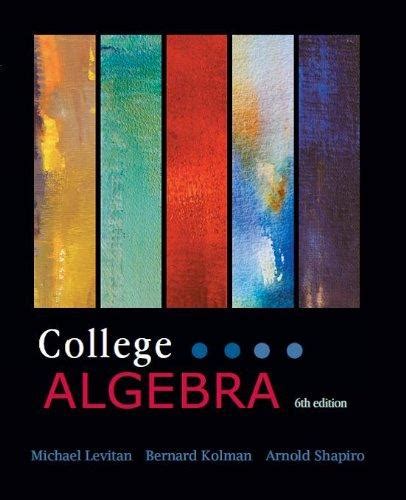 Read Rent College Algebra 6Th Edition 