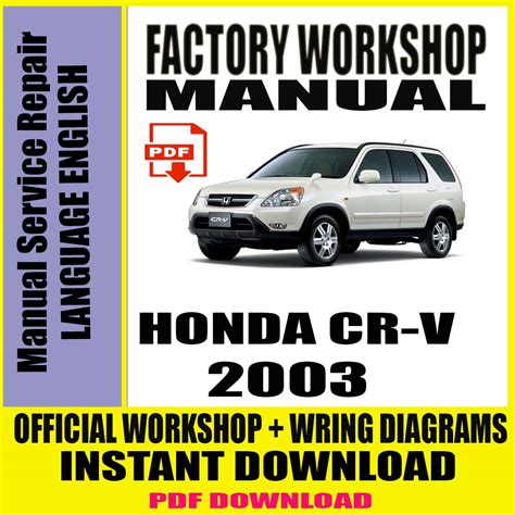 Read Repair Manual For 2003 Honda Crv 