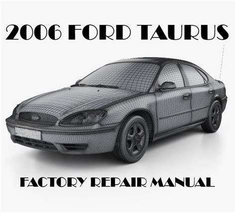 Download Repair Manual For 2006 Ford Taurus Pdf 
