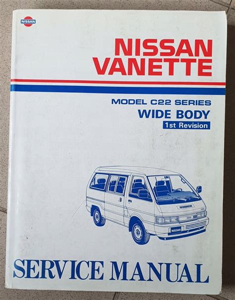 Read Online Repair Manual For Nissan Vanette Largo C22 