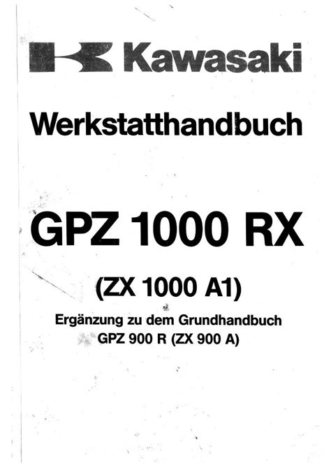 Download Repair Manual Kawasaki Pdf German Free 