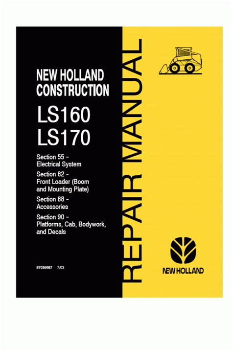 Read Repair Manual New Holland Ls160 Ls170 