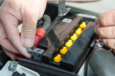 Read Repairing Motorcycle Battery Terminal 