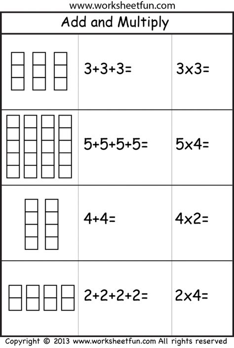 Repeated Addition As Multiplication Math Foundations Math Multiplication - Math Multiplication