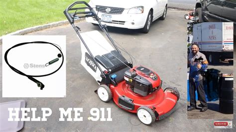 Replace Clutch Cable For Toro Lawn Mower