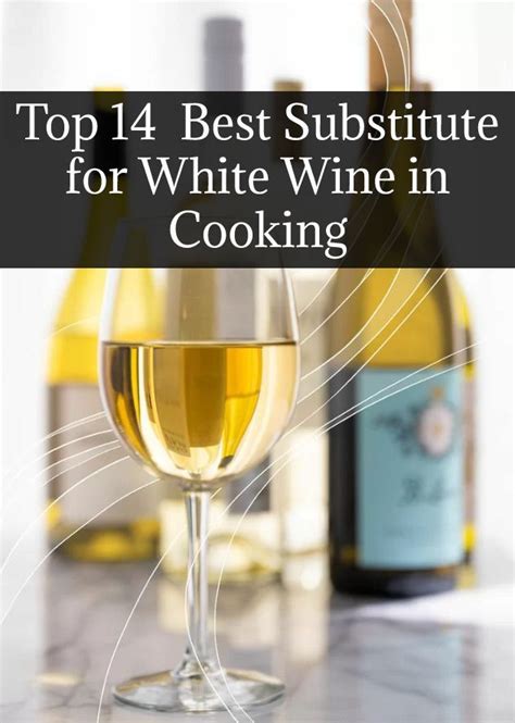 replace dry white wine in recipe