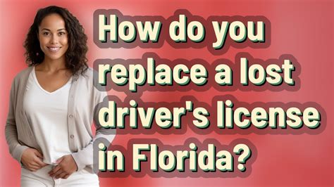 replace florida license