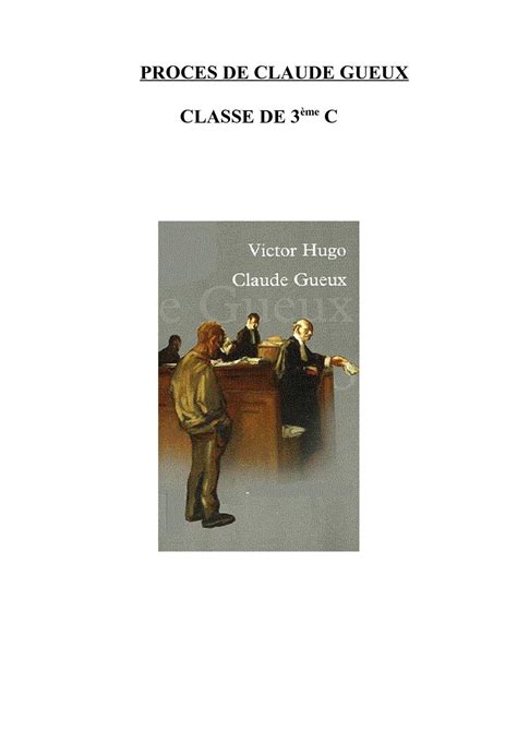 Read Reponse Question Livre Claude Gueux 