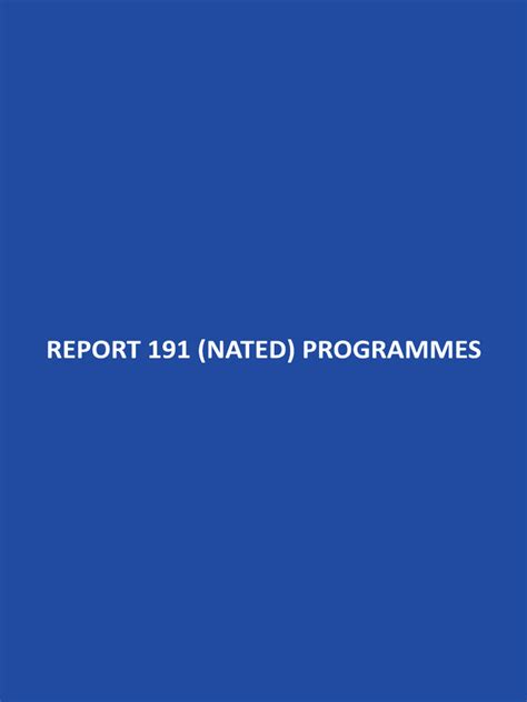 Report 191 Nated Programmes Civil Engineering Past Paper