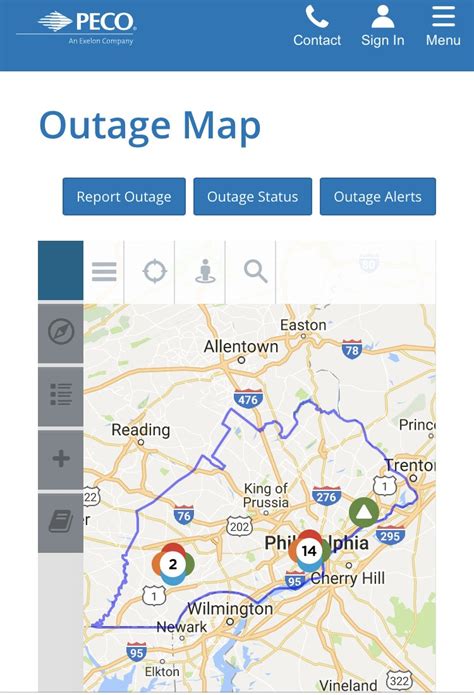  C Spire Outage Map. This map shows an overview of ser