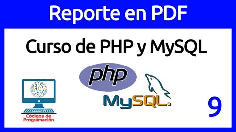 reportes en pdf con y mysql