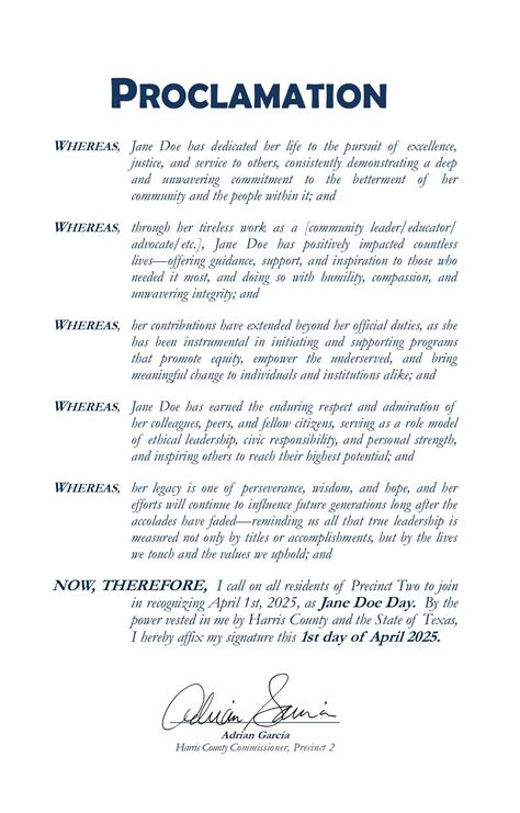 Request A Proclamation Sample Letter For Cancer