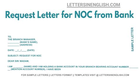 request letter for noc from employer