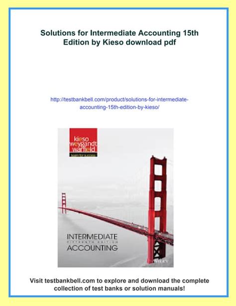 Required Text Intermediate Accounting 15th Edition With
