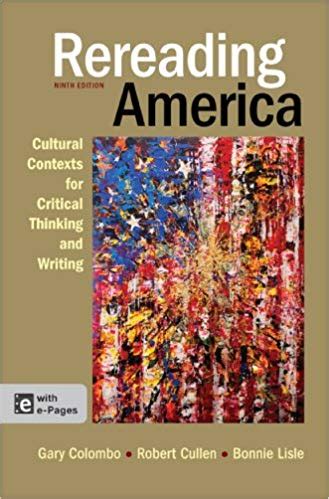 Full Download Rereading America 9Th Edition 