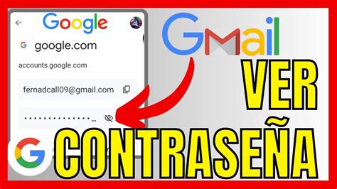 Rescatar Contraseña Gmail