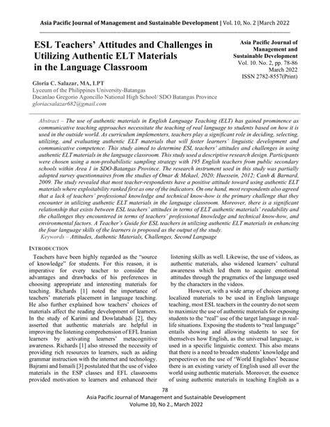 research articles on elt materials development