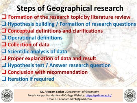 Research Methods In Geography A Critical Introduction