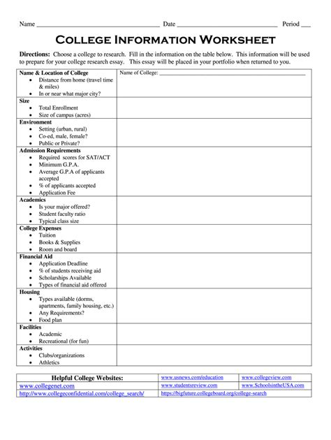 Research Worksheets And Handouts College Of Dupage Library Research Paper Worksheet - Research Paper Worksheet