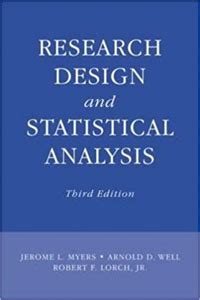 Download Research Design And Statistical Analysis 3Rd Edition Pdf Book 