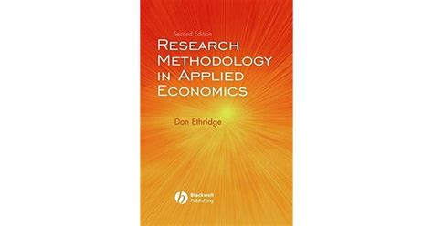 Download Research Methodology In Applied Economics 