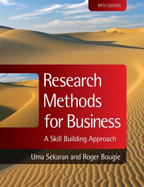 Download Research Methods For Business A Skillbuilding Approach Ebook Uma Sekaran Roger Bougie 