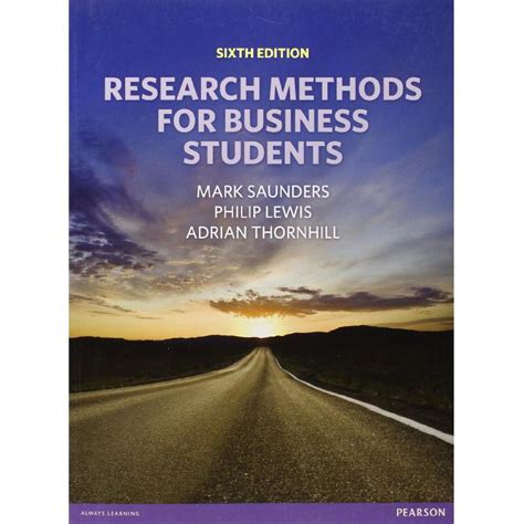Full Download Research Methods For Business Students 6Th Edition 