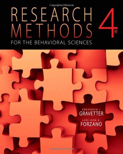 Download Research Methods For The Behavioral Sciences 4Th Edition 