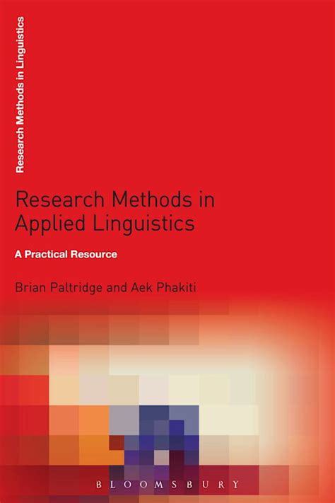 Download Research Methods In Applied Linguistics A 