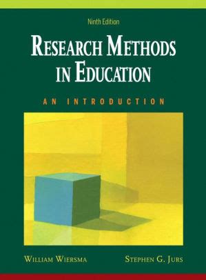 Download Research Methods In Education An Introduction 9Th Edition 