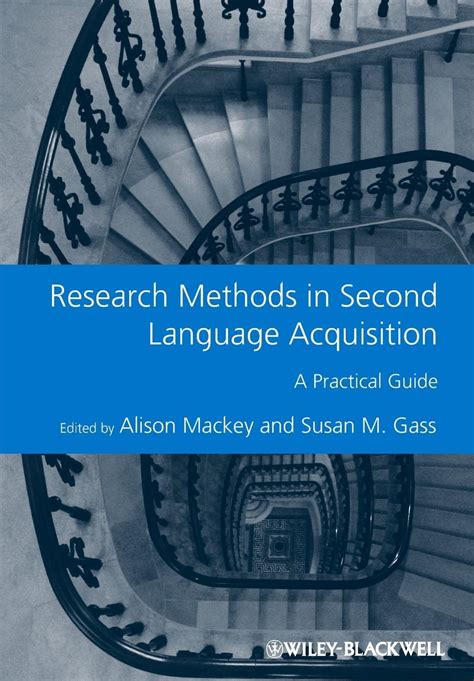 Full Download Research Methods In Second Language Acquisition A Practical Guide 