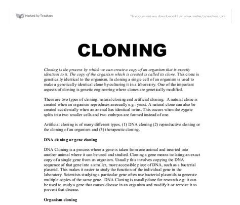 Full Download Research Paper Against Cloning 