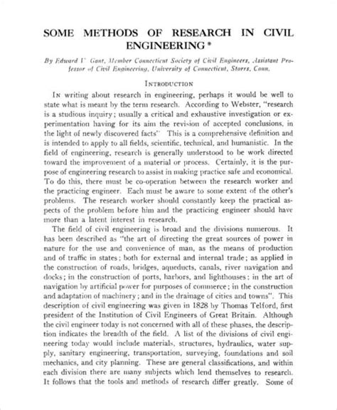 Read Online Research Paper On Engineering 