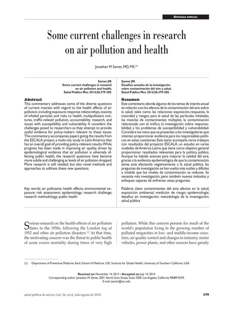 Read Online Research Paper On Pollution 