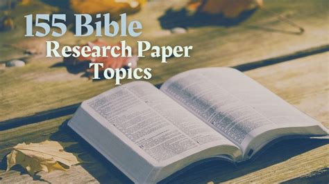 Read Online Research Papers Bible 