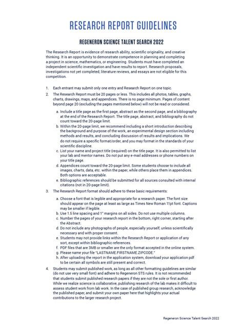 Full Download Research Report Guidelines 