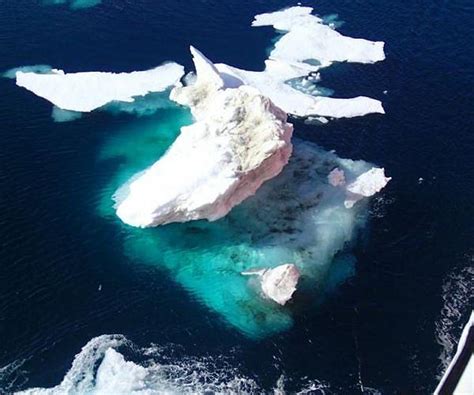Researchers Use Gps Tracked Icebergs In Novel Study Science Gps - Science Gps