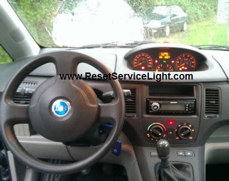 Reset Fiat Idea Service Light
