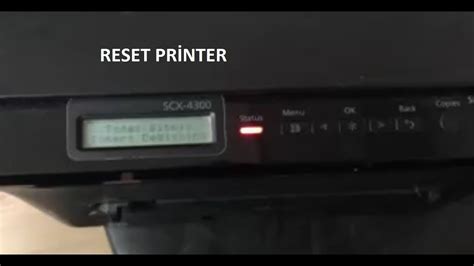 reset may in samsung scx 4300 printer